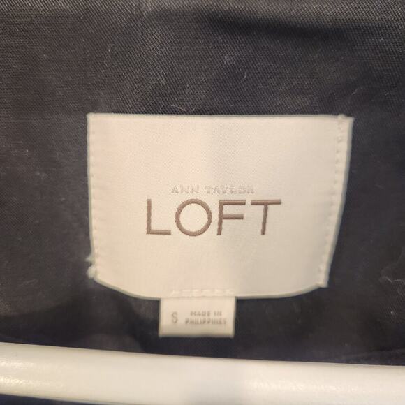 Loft Cropped Moto Jacket Versatile Grunge Biker Casual Seasonal Layer - Size S - Picture 7 of 8